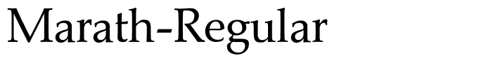 Marath-Regular