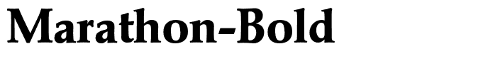 Marathon-Bold
