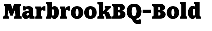 MarbrookBQ-Bold