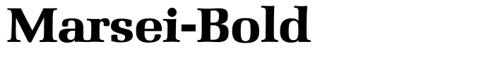 Marsei-Bold