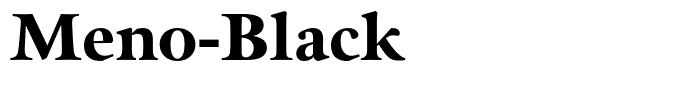 Meno-Black