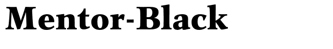 Mentor-Black
