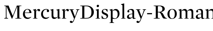 MercuryDisplay-Roman