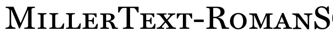 MillerText-RomanSC