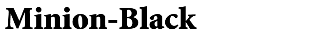 Minion-Black