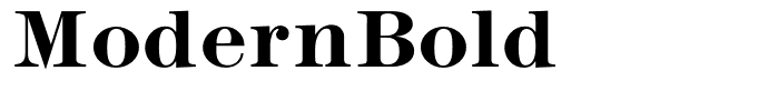 ModernBold