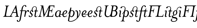 MrsEavesJustLigItalic