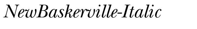NewBaskerville-Italic