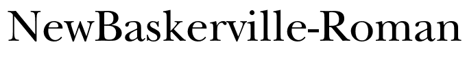 NewBaskerville-Roman(1)