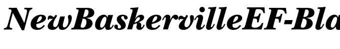 NewBaskervilleEF-BlackItalic