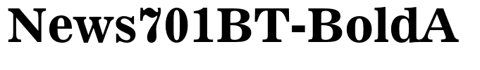 News701BT-BoldA