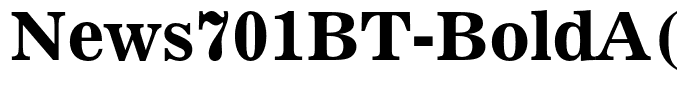 News701BT-BoldA(1)