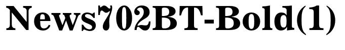 News702BT-Bold(1)