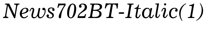 News702BT-Italic(1)
