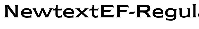 NewtextEF-Regular