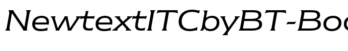 NewtextITCbyBT-BookItalic