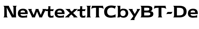 NewtextITCbyBT-Demi