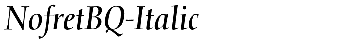 NofretBQ-Italic