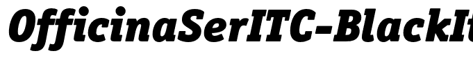 OfficinaSerITC-BlackItalic