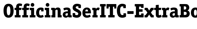 OfficinaSerITC-ExtraBoldOS