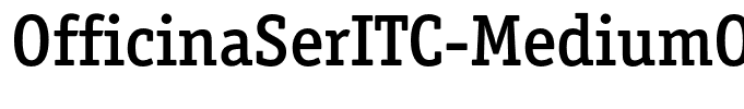 OfficinaSerITC-MediumOS