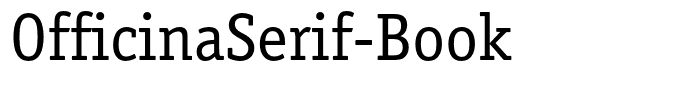 OfficinaSerif-Book