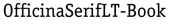OfficinaSerifLT-Book