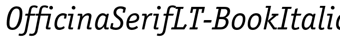 OfficinaSerifLT-BookItalic