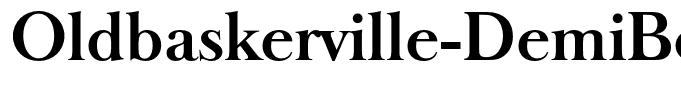 Oldbaskerville-DemiBold