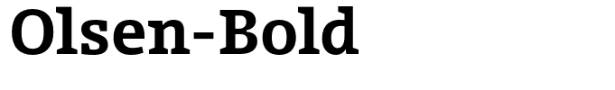 Olsen-Bold