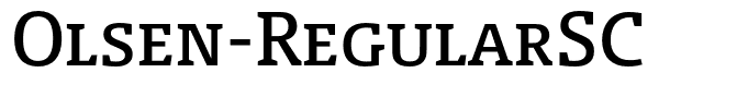 Olsen-RegularSC