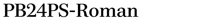 PB24PS-Roman