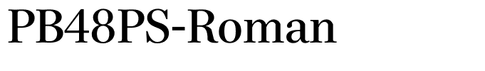 PB48PS-Roman