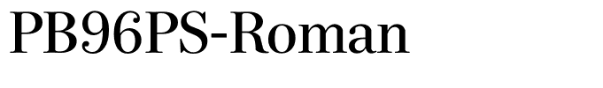 PB96PS-Roman