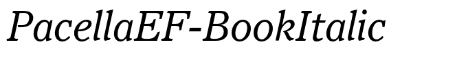 PacellaEF-BookItalic