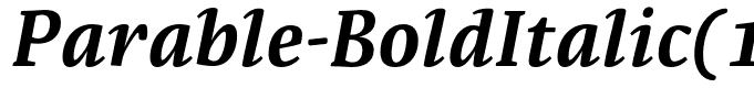 Parable-BoldItalic(1)