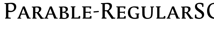 Parable-RegularSC