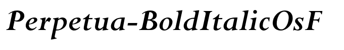Perpetua-BoldItalicOsF