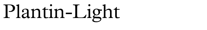 Plantin-Light