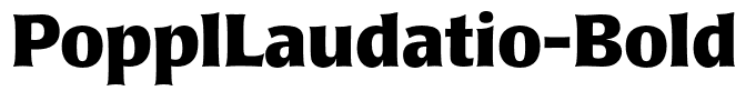 PopplLaudatio-Bold