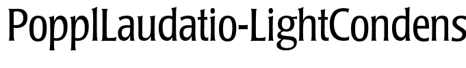 PopplLaudatio-LightCondensed(1)