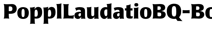PopplLaudatioBQ-Bold