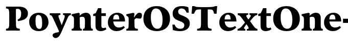 PoynterOSTextOne-Bold