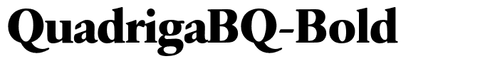 QuadrigaBQ-Bold