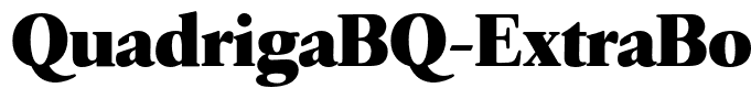 QuadrigaBQ-ExtraBold