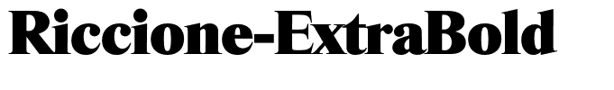 Riccione-ExtraBold