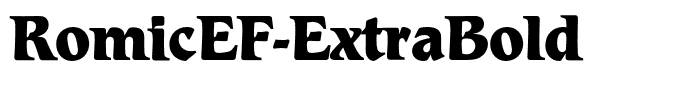 RomicEF-ExtraBold