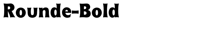 Rounde-Bold