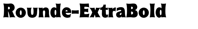 Rounde-ExtraBold
