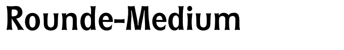 Rounde-Medium